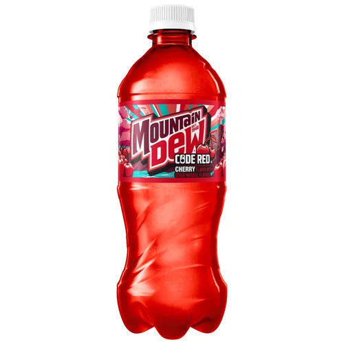 Mountain Dew Code Red Bottle