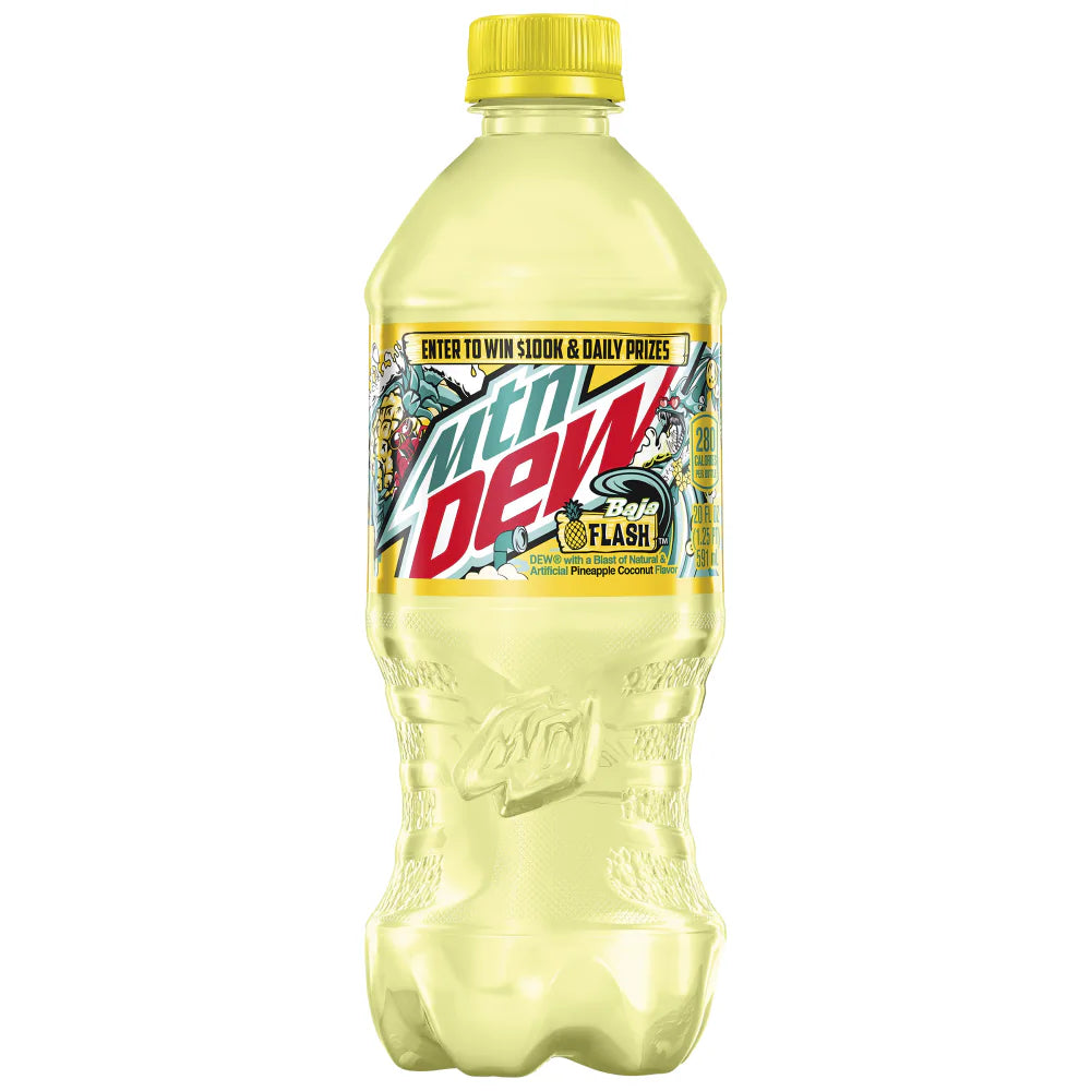 Mountain Dew Baja Flash Bottle