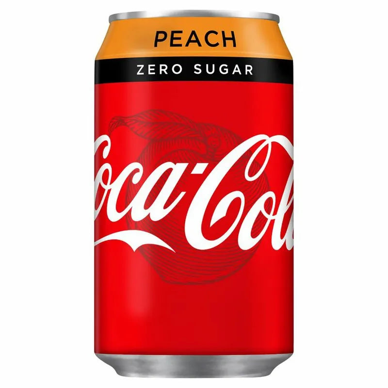 Coca Cola Zero Peach