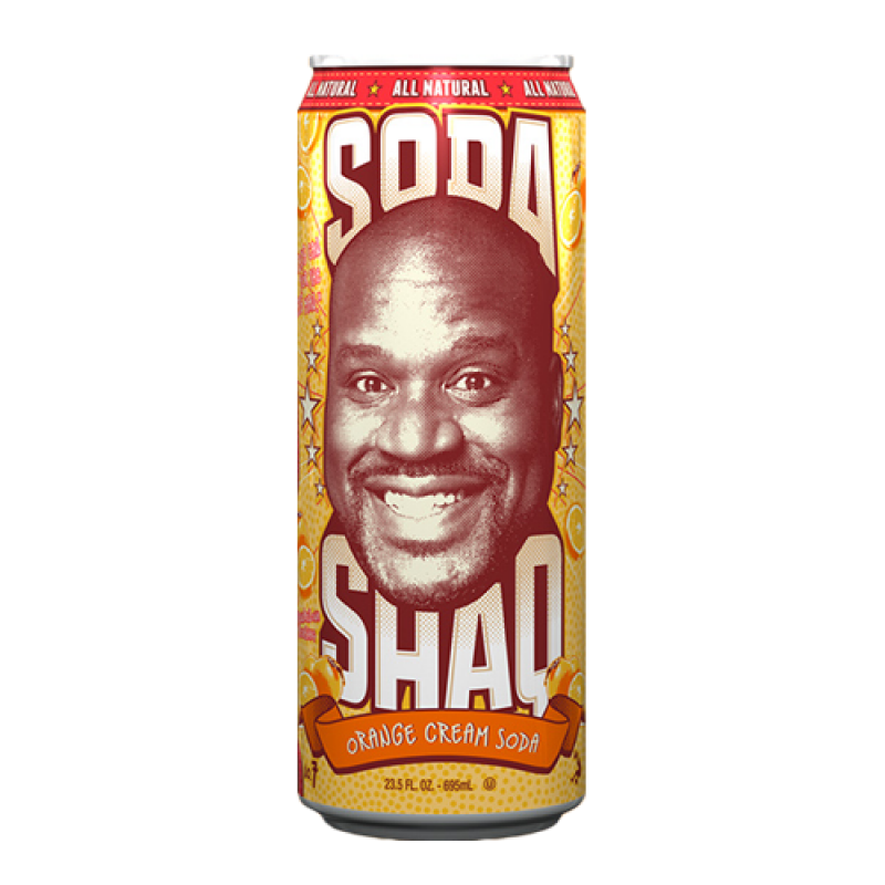 Arizona Shaq Orange Cream Soda