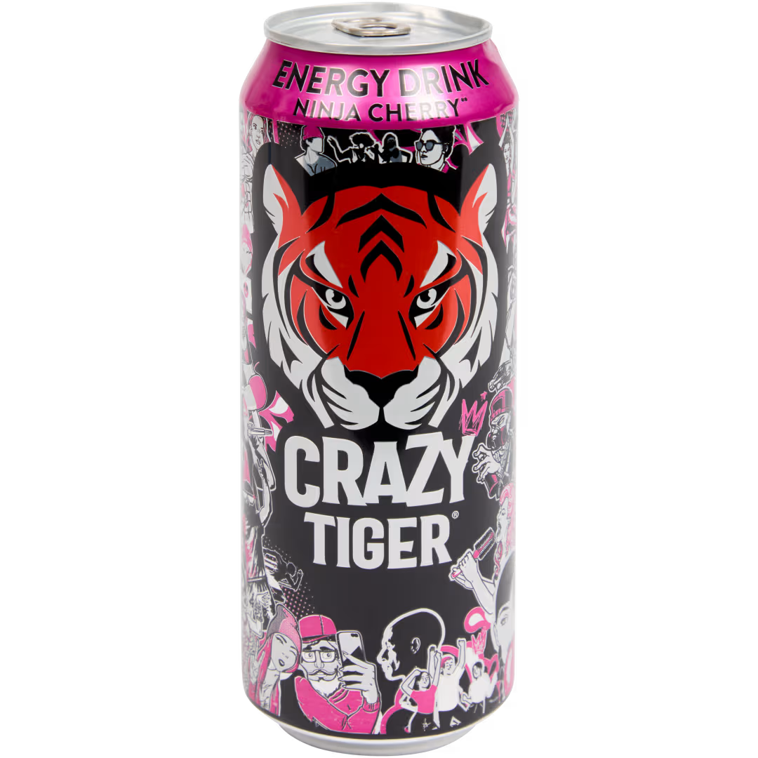 Crazy Tiger Ninja Cherry 330ML