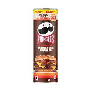 Pringles Burger King Bacon Double Cheese XL