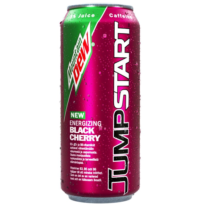Mountain Dew Jumpstart Black Cherry