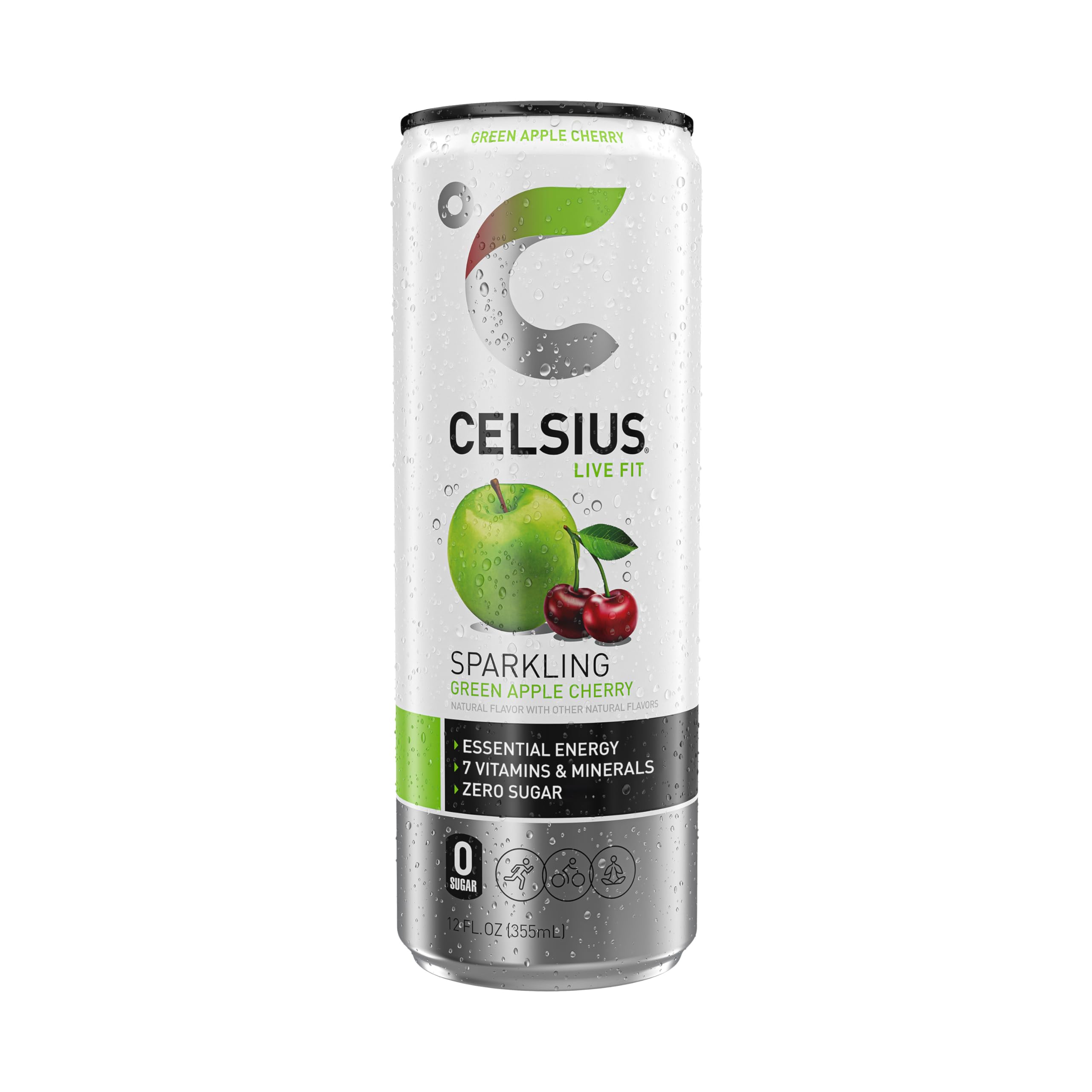 Celsius Green Apple Cherry