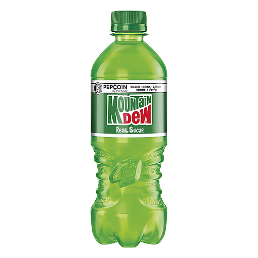 Mountain Dew Real Sugar Bottle