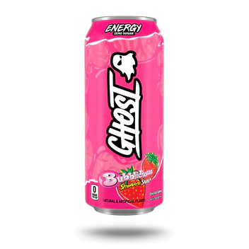 Ghost Energy X Bubblicious Fraise pétillante