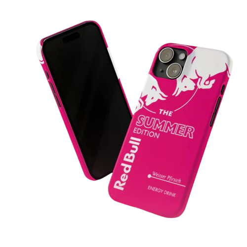 Red Bull Phone Case White Peach Edition