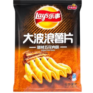 Lay's Ondulées Goût Porc Grillé