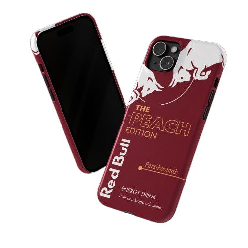 Red Bull Phone Case Peach Edition