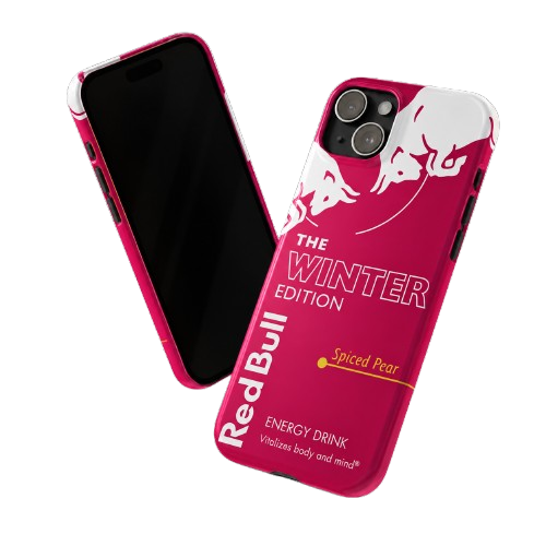 Red Bull Phone Case Spiced Pear Edition