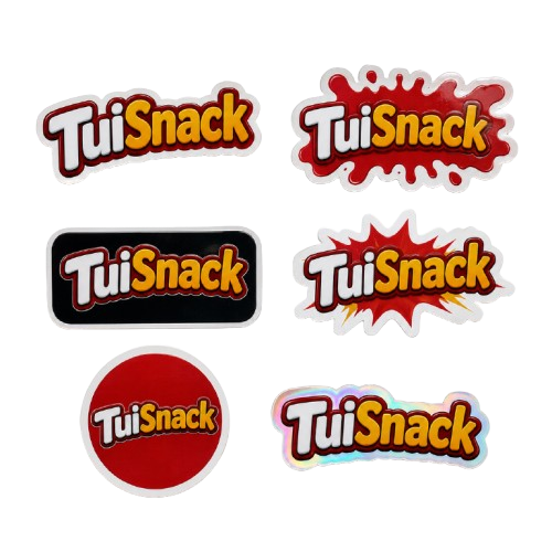 Pack 6 Sticker TuiSnack