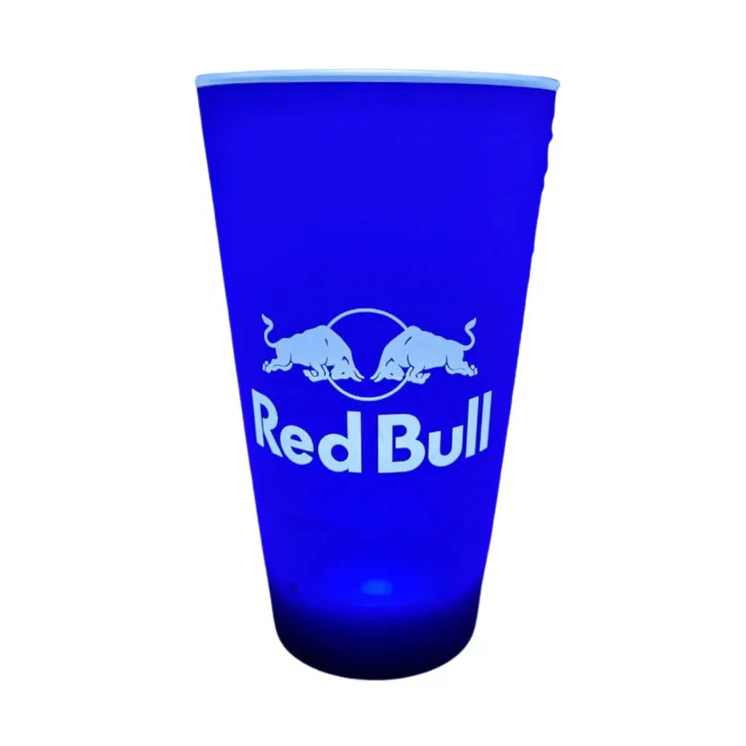 Red Bull Cup LED Bleu/Blanc