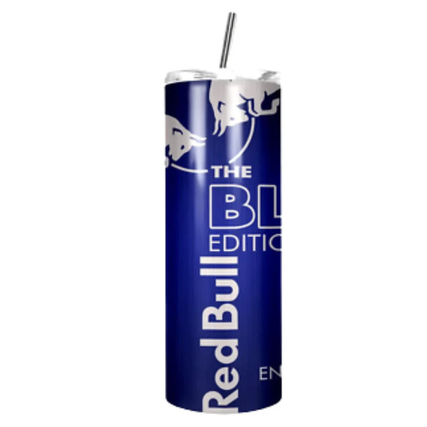 Red Bull Cup avec Paille Édition Myrtille