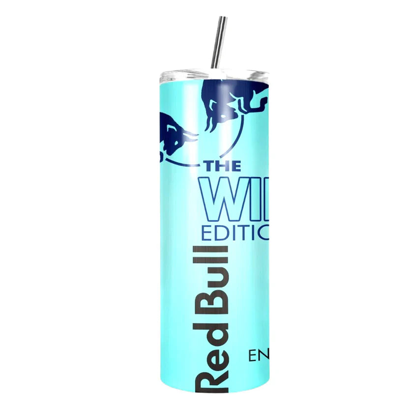 Gobelet Red Bull avec paille Édition Arctic Berry