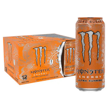 Pack X12 Monster Energy Ultra Sunrise