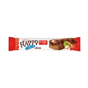 Happy Choice Wafer Stick Hazelnut cream and cocoa