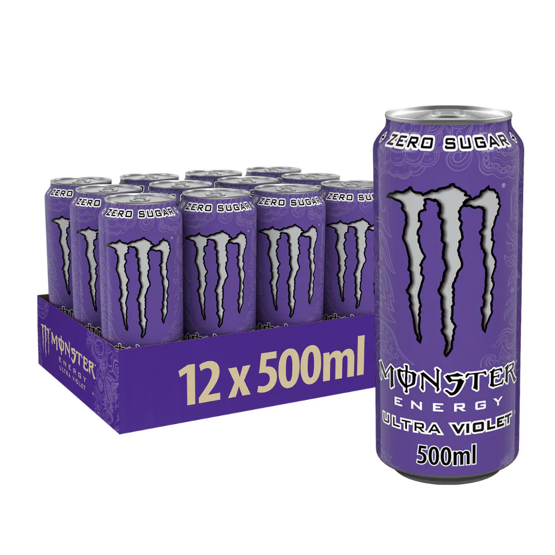 Pack X12 Monster Energy Ultra Violet