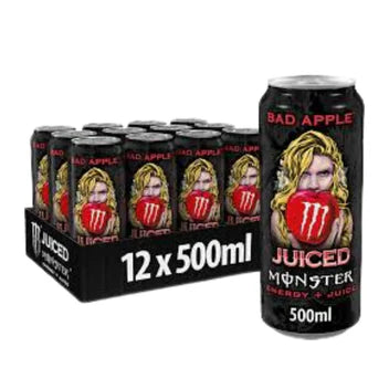 Pack X12 Monster Energy Bad Apple