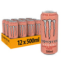 Pack X12 Monster Energy Ultra Peachy Keen