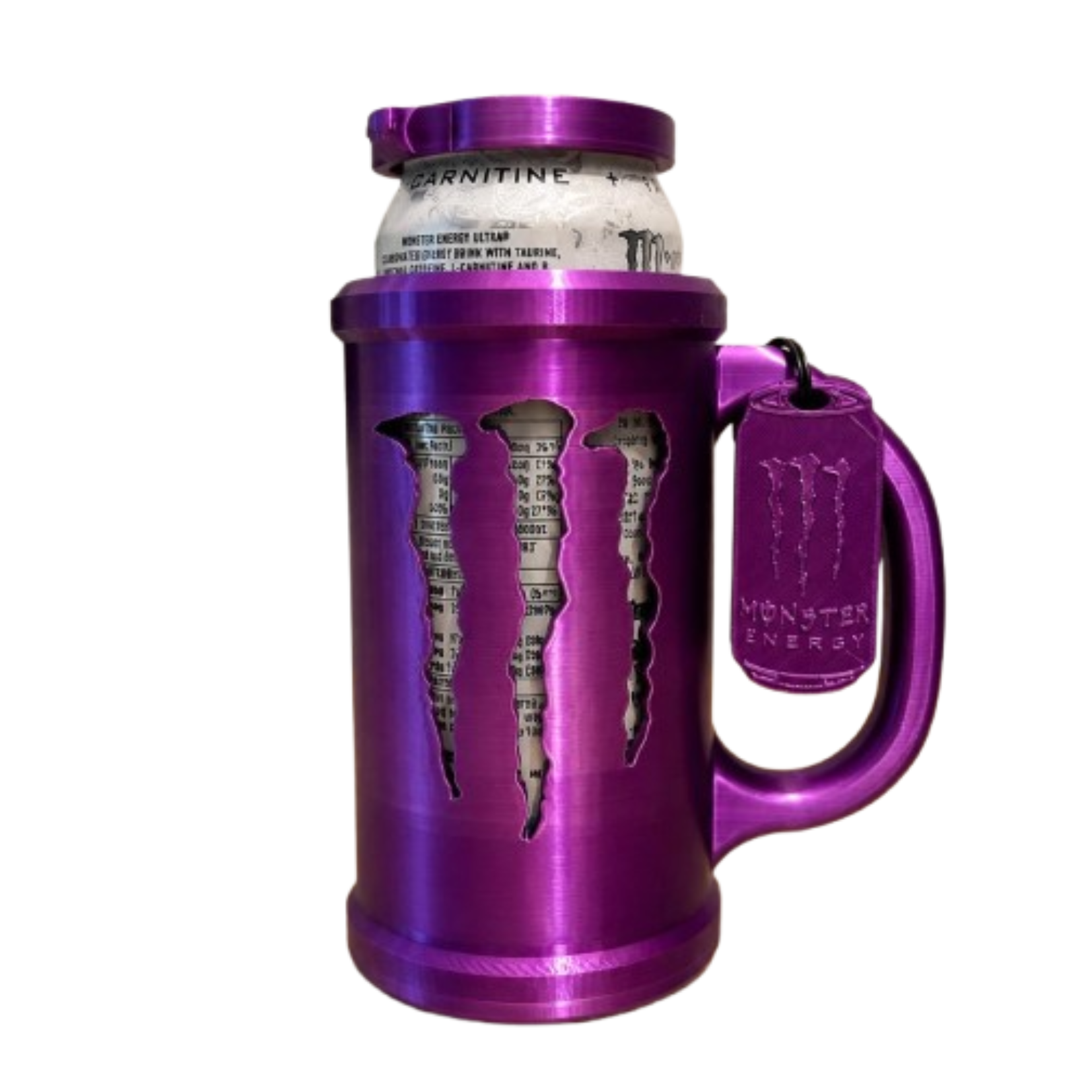 Monster Energy Purple Can Holder