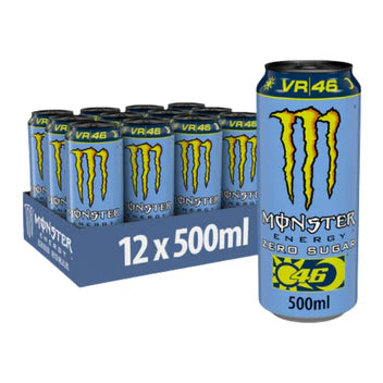 Pack X12 Monster Energy VR46 Blue