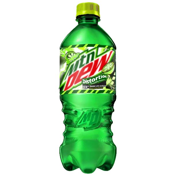 Mountain Dew Distortion Bottle