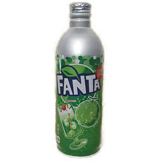 Fanta Melon Bottle Alu Japan