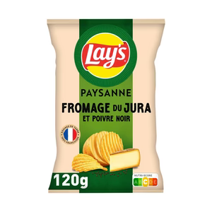 Lay's Paysanne Fromage du Jura et Poivre Noir