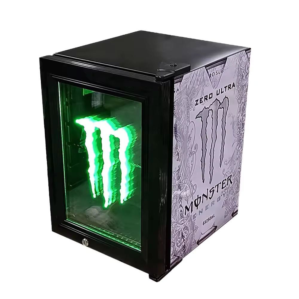 Monster Energy ミニ冷蔵庫 Monster Energy Mini Fridge Ultra White LED Cooler | TUISNACK