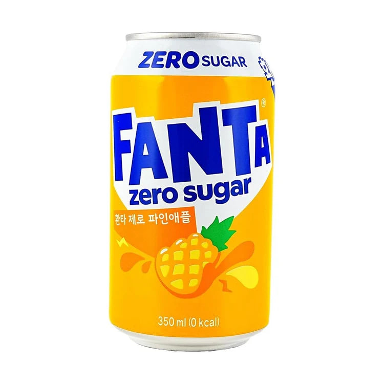 Fanta Pineapple Zero Korea