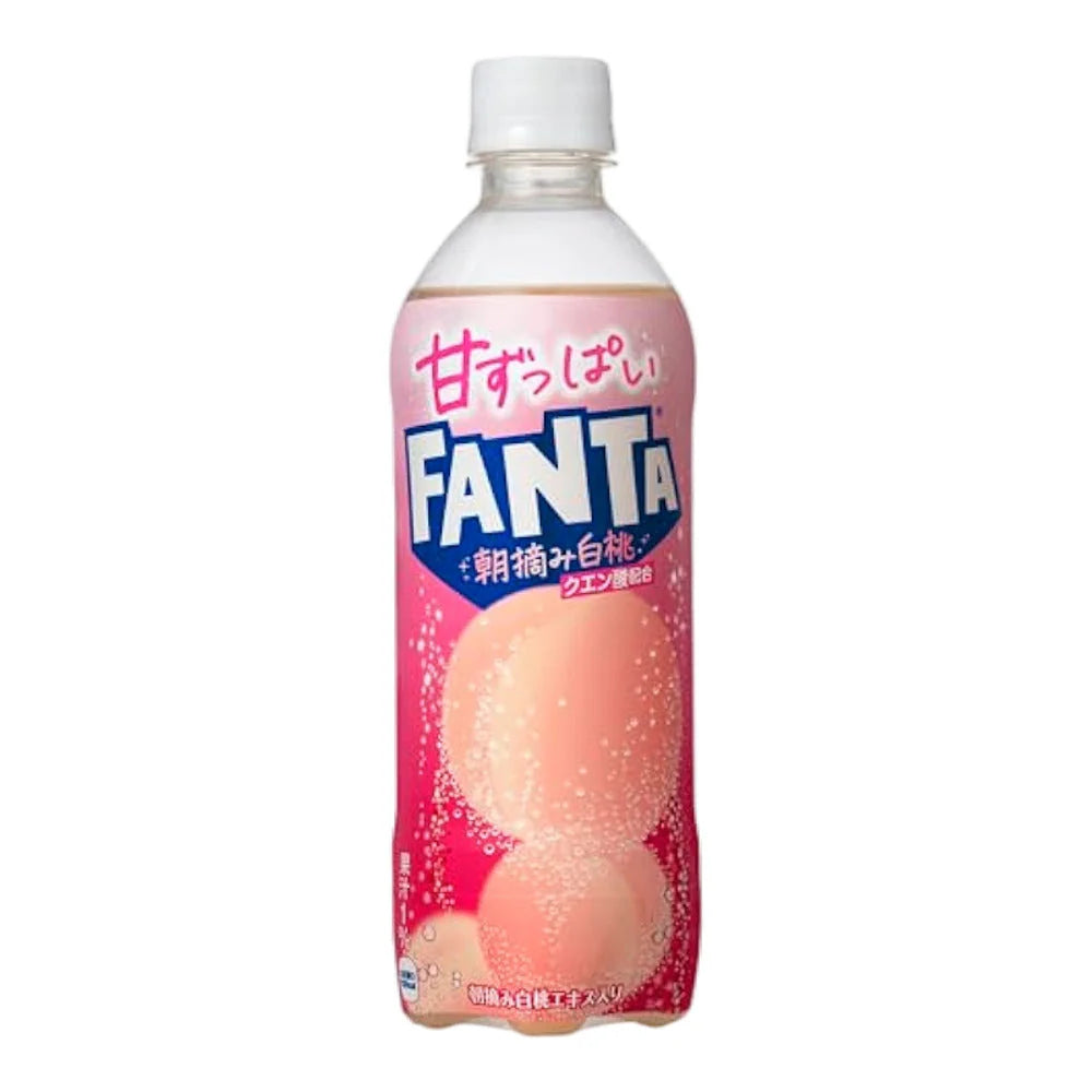 Fanta Morning Picked White Peach Japan