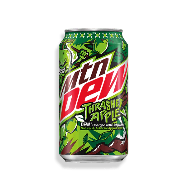 Mountain Dew Thrashed Apple