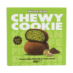 NoLove Bliss Chewy Cookie Pistachio Cocoa Mochi
