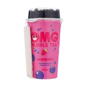 OMG Bubble Tea Framboise et Myrtille