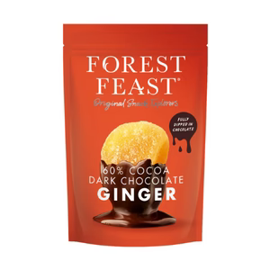 Forest Feast Gingembre enrobé de chocolat noir