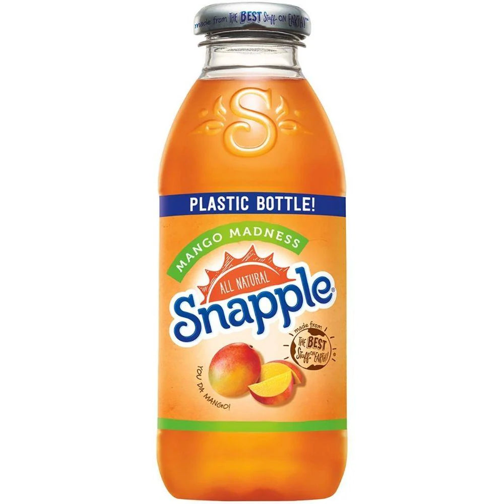 Snapple Mango Orange Bottle
