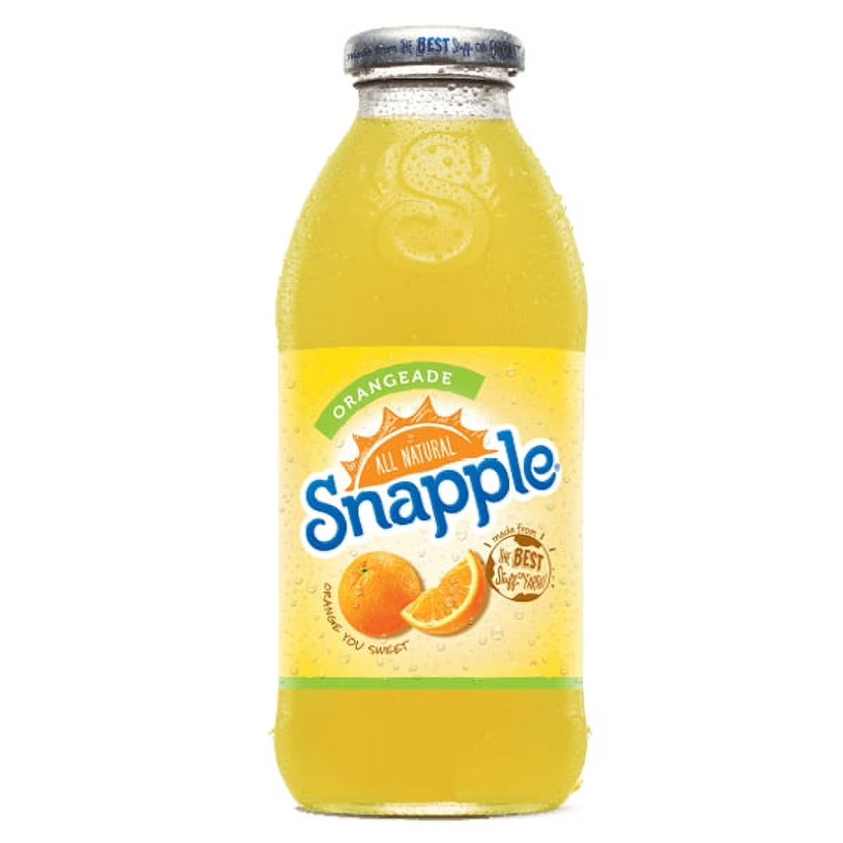 Snapple Orangeade Bottle