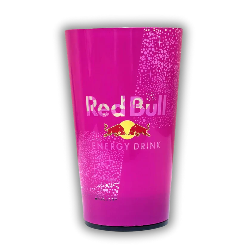 Red Bull Cup Led Rose Foncé