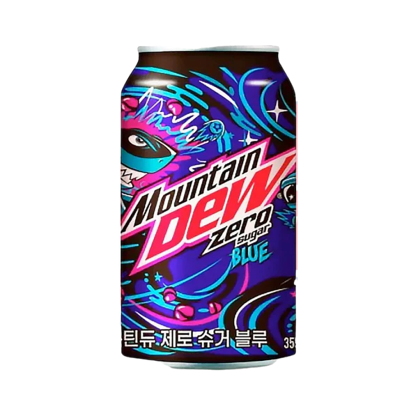 Mountain Dew Blue Zero Korea