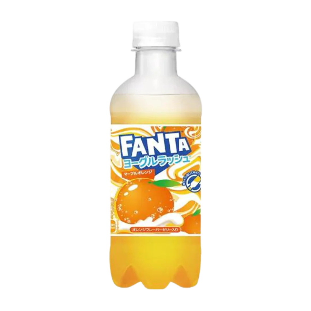 Fanta Yogurt Rush Orange Bottle Japan