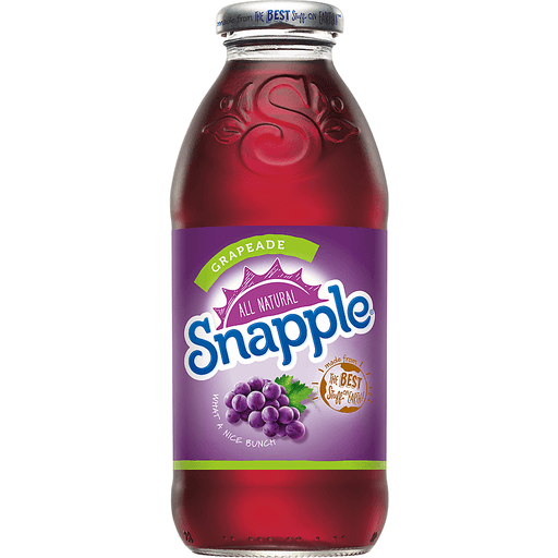 Snapple Grapeade Bottle