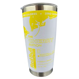 Red Bull Thermo Alu Cerise Édition Jaune