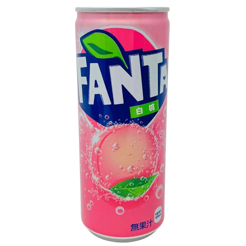 Fanta White Peach Can Japan