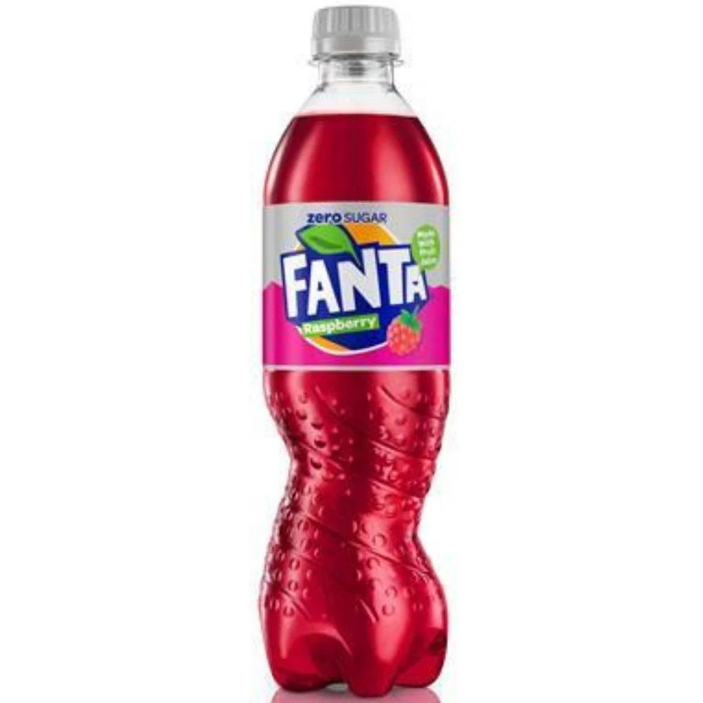 Fanta Raspberry Zero Bottle