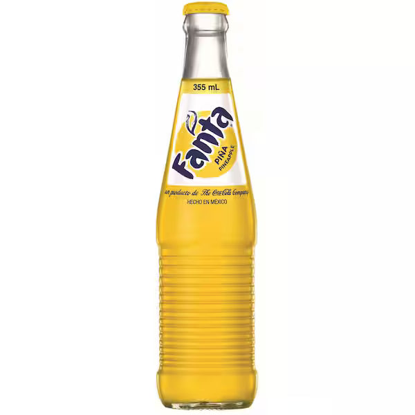 Fanta Pineapple Bottle Mexico