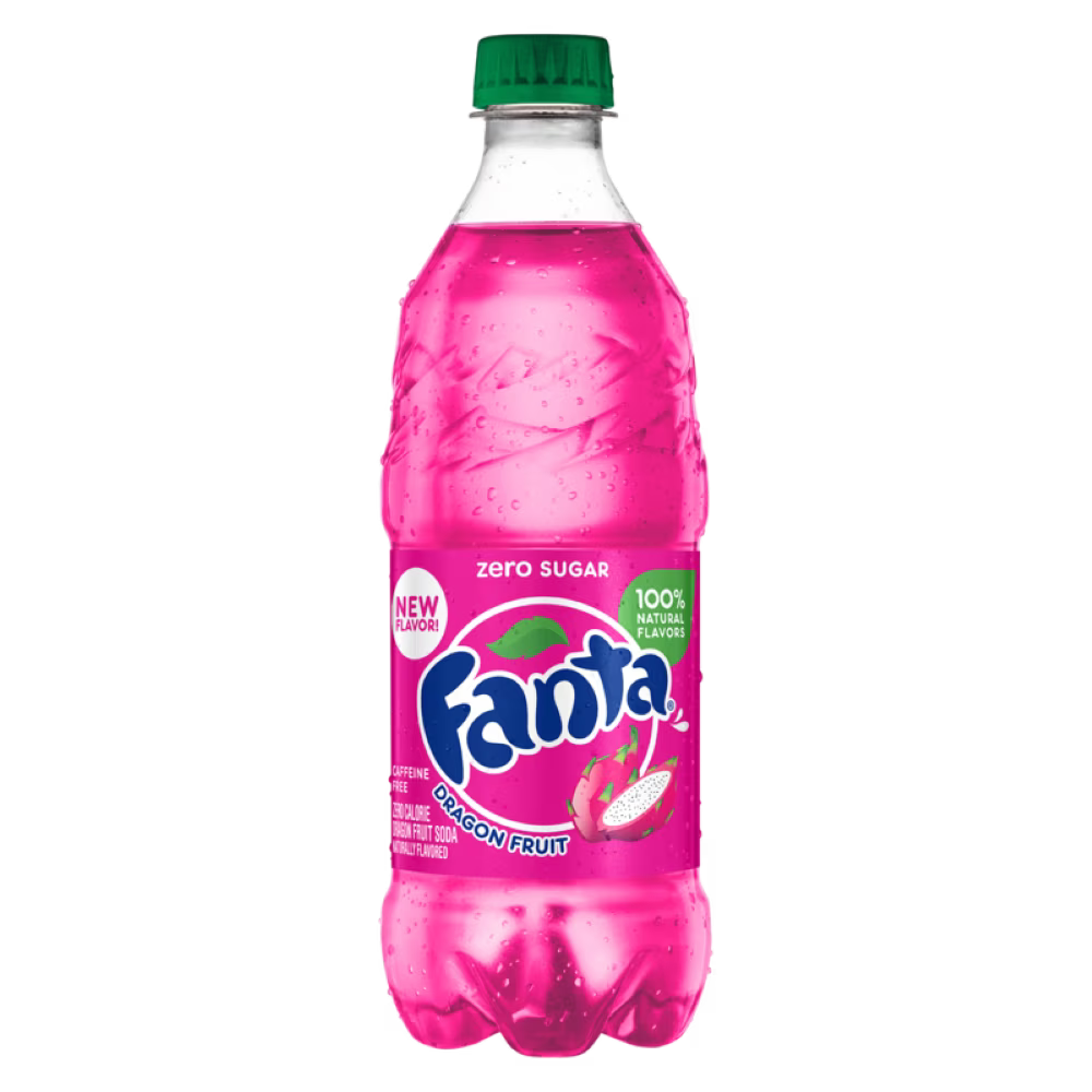 Fanta Dragonfruit Bottle