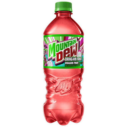 Mountain Dew Dragon Fruit Bottle