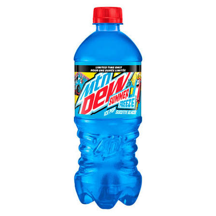 Mountain Dew Summer Freeze Bottle