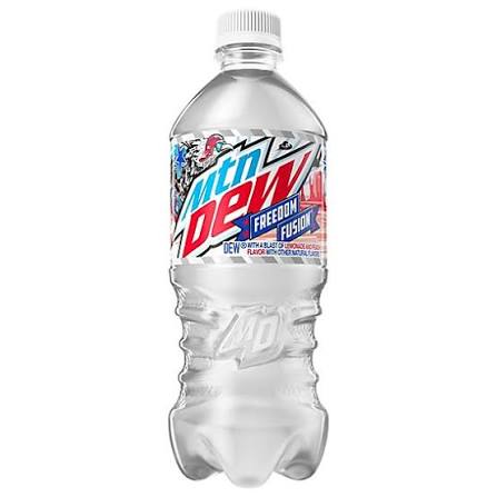 Mountain Dew Freedom Fusion Bottle