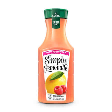 Simply Raspberry Lemonade